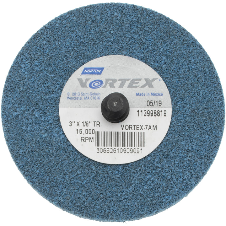 3" Aluminum Oxide Deburring Wheels Disc - Norton 66261090909