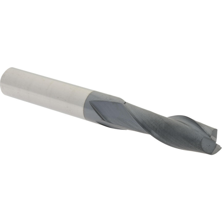 3/8" 2-Flute Solid Carbide Square End Mill, AlTiN - Hertel 750662