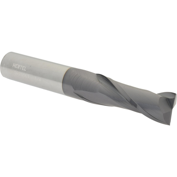 Square End Mill, AlTiN - Hertel 750497