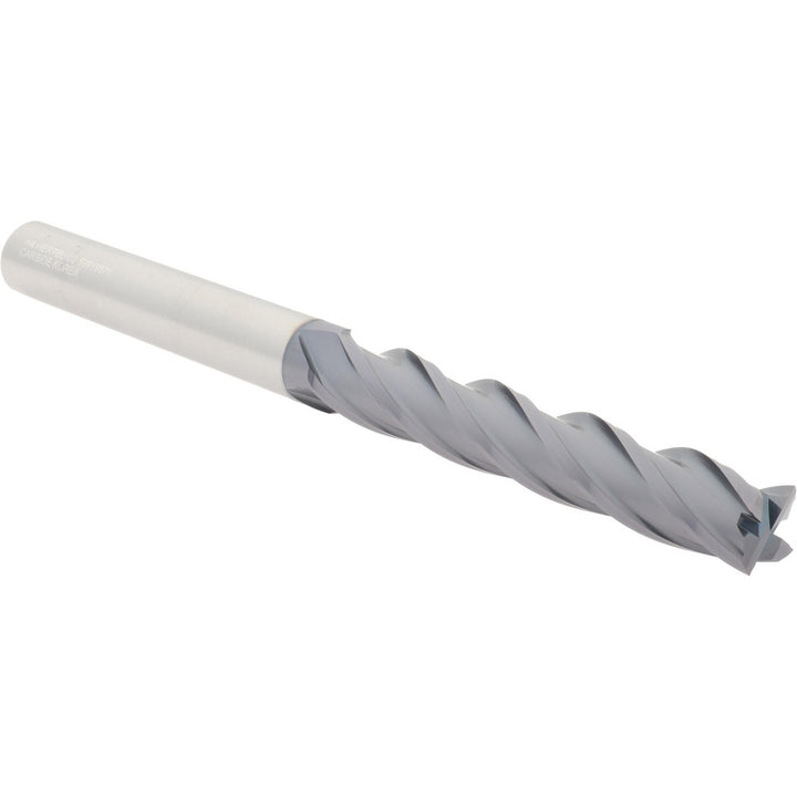 1/2" 4-Flute Solid Carbide Square End Mill, AlTiN - Hertel 750248