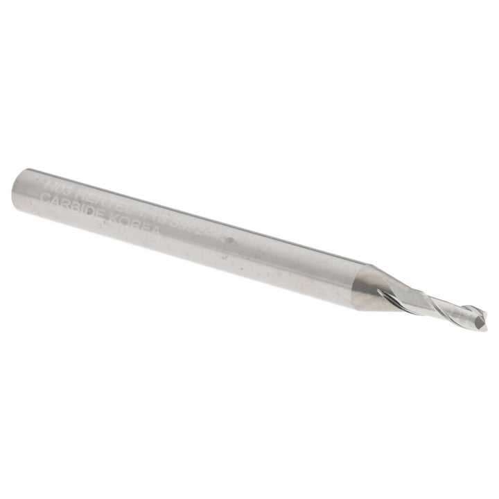1/16" 2-Flute Solid Carbide Square End Mill - Hertel 750899