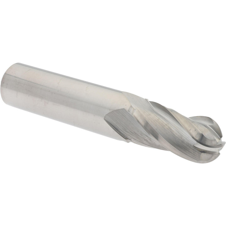 11/16" 4-Flute Solid Carbide Ball End Mill - Hertel E599924537