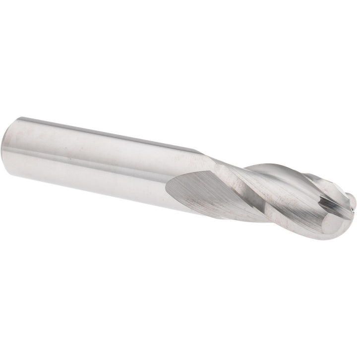 1/2" 3-Flute Solid Carbide Ball End Mill - Hertel E599924739
