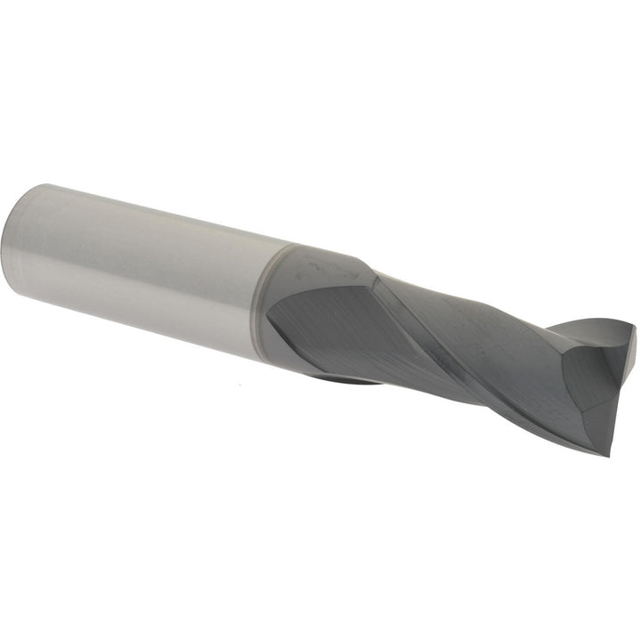 5/8" 2-Flute Solid Carbide Square End Mill, AlTiN - Hertel 750424