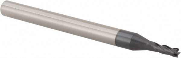 1/16" 4-Flute Solid Carbide Square End Mill, AlTiN - Hertel 750293