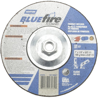 7 x 1/8" 24-Grit Zirconia Alumina; Silicon Carbide Grinding & Cutoff Wheel - Norton 66252843232