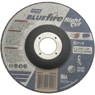 5" 24-Grit Zirconia Alumina Grinding & Cutoff Wheel - Norton 66252843220