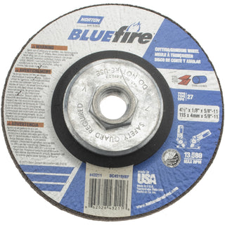 4-1/2 x 1/8" 30-Grit Zirconia Alumina Grinding & Cutoff Wheel - Norton 66252843211