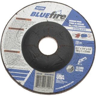 4-1/2 x 1/4" 24-Grit Zirconia Alumina Grinding & Cutoff Wheel - Norton 66252843192