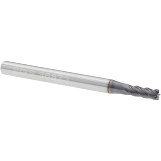 0.0938" 4-Flute Solid Carbide Corner Radius End Mill, TX - SGS 36873