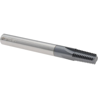 Straight Flute Thread Mills - Scientific Cutting Tools TM33018NPTTIN/C