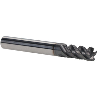 3/8" 4-Flute Solid Carbide Corner Radius & Corner Chamfer End Mill, AlTiN - Iscar 5622109