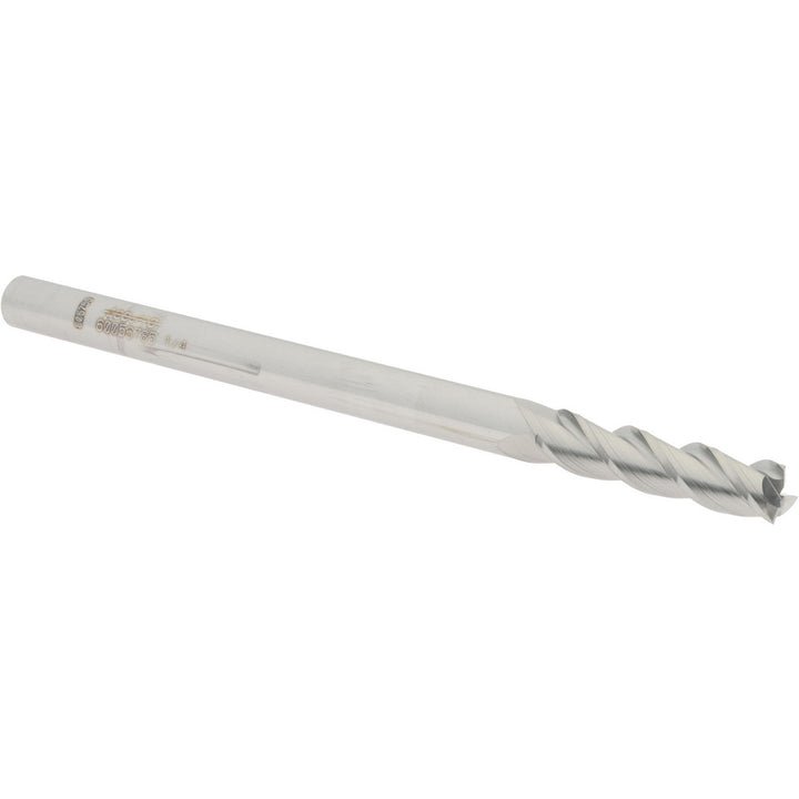 1/4" 3-Flute Solid Carbide Square End Mill - Accupro 12182277