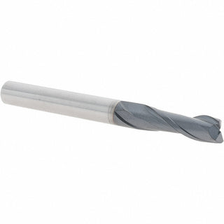 1/4" 2-Flute Solid Carbide Corner Radius & Corner Chamfer End Mill, AlTiN - Iscar 5620494