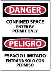 DO NOT ENTER AUTHORIZED PERSONNEL ONLY NO ENTRE PERSONAL AUT Sign - AccuformNMC ESD200PB
