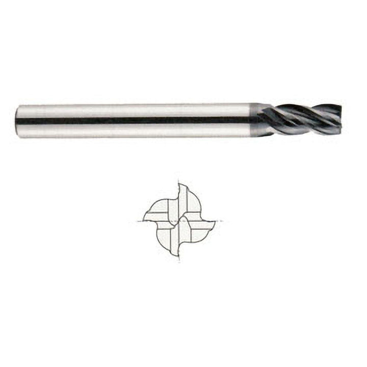 5/32in" 4-Flute Solid Carbide Square End Mill - YG-1 EMB12010