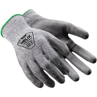 X-Large Gray Fiberglass; HPPE; Polyester; Polyurethane Cut-Resistant; Puncture-Resistant Gloves - HexArmor. 1074-XL (10)