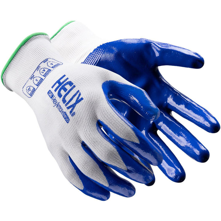Small White Nylon Cut, Puncture & Abrasion-Resistant Gloves - HexArmor. 1040-S (7)