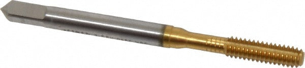 #8-32 UNC High-Speed Steel-E-CO Tap, TiN - Guhring 9039400041660