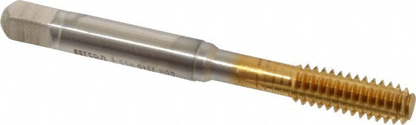 1/4-20 UNC High-Speed Steel-E-CO Tap, TiN - Guhring 9039400063500