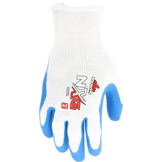 X-Large Blue; White General Purpose Gloves - MCR Safety 9680XL