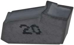 ISO 13399 Solid Carbide Insert, Grade IC20 - Iscar 6000286