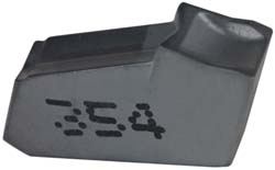 ISO 13399 Solid Carbide Insert, Grade IC354, Coated - Iscar 6002596