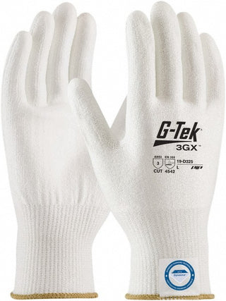 Large White Dyneema Cut-Resistant Gloves - PIP 19-D325/L