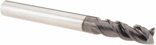 1/4in" 3-Flute Solid Carbide Corner Radius End Mill, AlTiN - SGS 33347