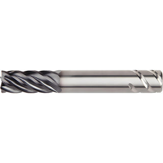 3/8" 6-Flute Solid Carbide Corner Radius End Mill, AlTiN - Kennametal 5351814