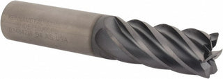 3/4" 6-Flute Solid Carbide Corner Radius End Mill, AlTiN - Kennametal 5351899