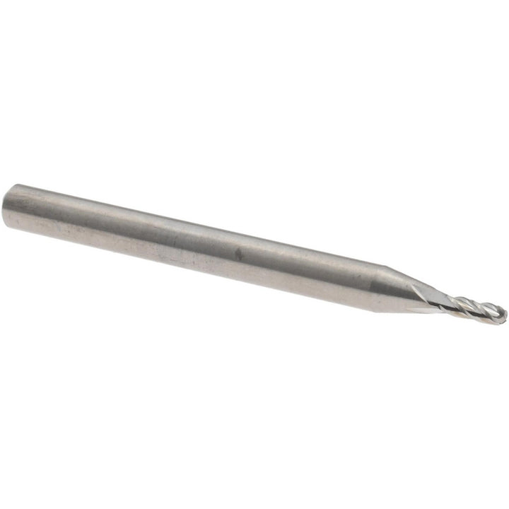 0.0550" 4-Flute Solid Carbide Ball End Mill - Accupro 12276948