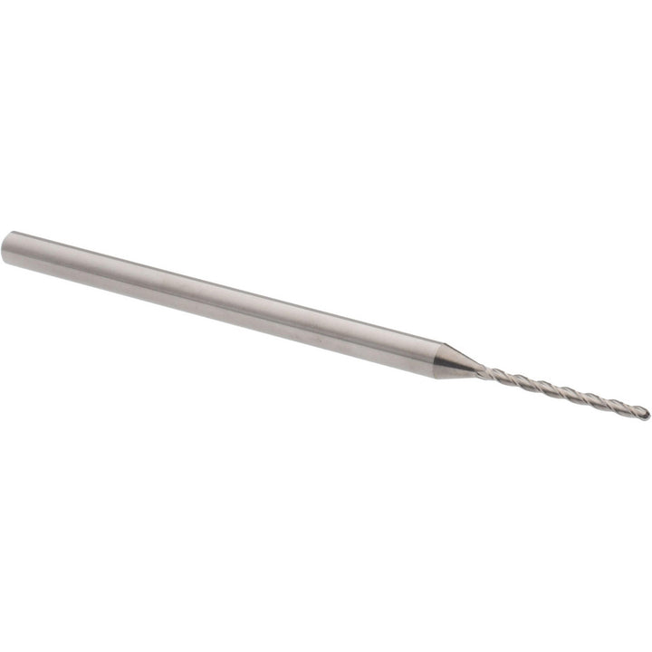 3/64" 3-Flute Solid Carbide Ball End Mill - Accupro 14797471