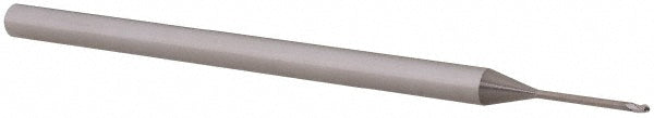 1/32" 3-Flute Solid Carbide Ball End Mill - Accupro 14881898