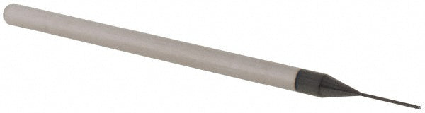 0.0200" 3-Flute Solid Carbide Ball End Mill, AlTiN - Accupro 14883921