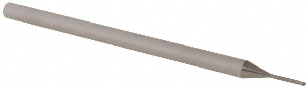 0.0300" 3-Flute Solid Carbide Ball End Mill - Accupro 14883928