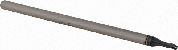 1/16" 3-Flute Solid Carbide Ball End Mill, AlTiN - Accupro 14881943