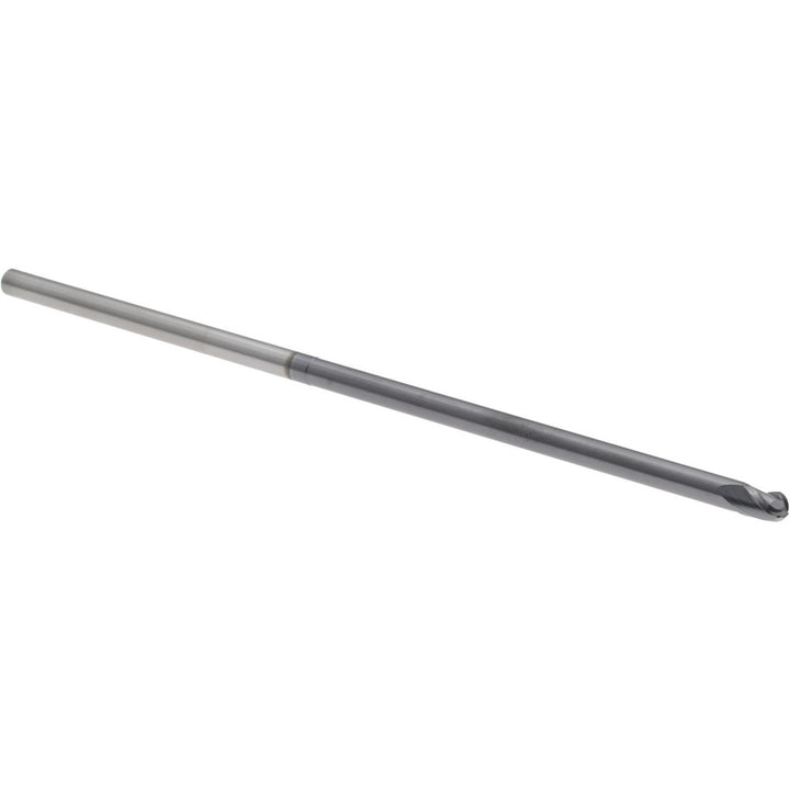 1/8" 3-Flute Solid Carbide Ball End Mill, AlTiN - Accupro 14881952
