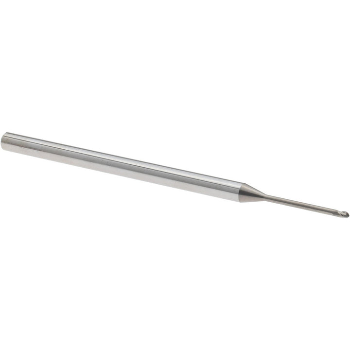 0.0450" 3-Flute Solid Carbide Ball End Mill - Accupro 14883976