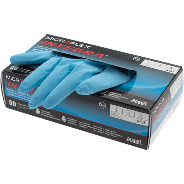 Blue Nitrile Gloves - Ansell N863
