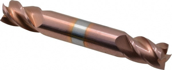 0.3937" 4-Flute Solid Carbide Square End Mill, TiCN - Accupro 12185240