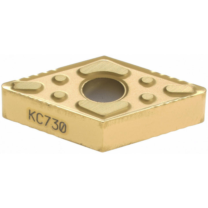 D - Diamond (Rhombic) 55-Deg 1/2" IC Carbide Insert, Grade KC730, TiN - Kennametal 1159616
