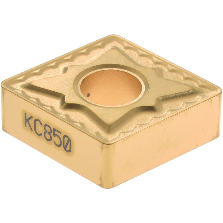 C - Diamond (Rhombic) 80-Deg 1/2" IC Carbide Insert, Grade KC850, TiC - Kennametal 1160176