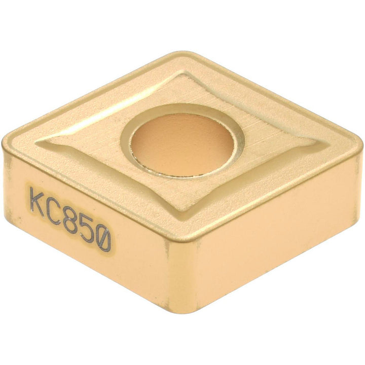 C - Diamond (Rhombic) 80-Deg 1/2" IC Carbide Insert, Grade KC850, TiC - Kennametal 1160180