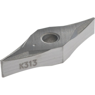 V - Diamond (Rhombic) 35-Deg 3/8" IC Carbide Insert, Grade K313 - Kennametal 1161105