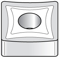 SNMS643 Carbide Insert, Grade KC5410, TiB2 - Kennametal 1560808