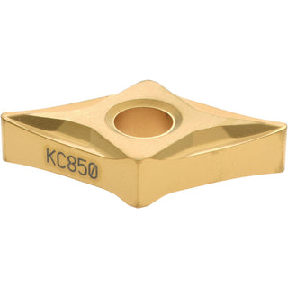 D - Diamond (Rhombic) 55-Deg 1/2" IC Carbide Insert, Grade KC850, TiC - Kennametal 1161306