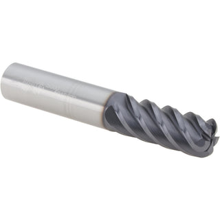 1/2" 5-Flute Solid Carbide Corner Radius End Mill, AlTiN - Seco 17007038