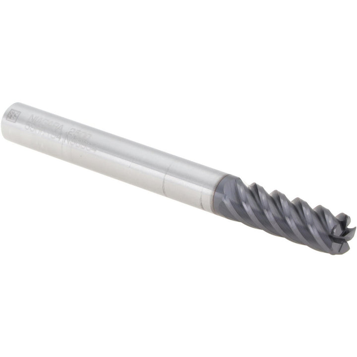 1/4" 5-Flute Solid Carbide Corner Radius End Mill, AlTiN - Seco 17006986