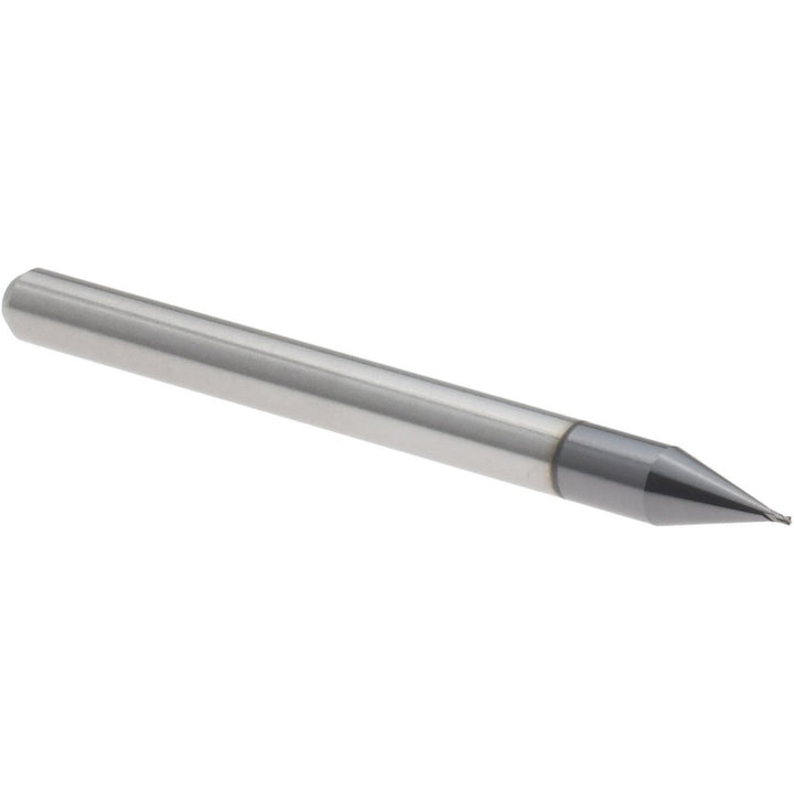 1/64" 4-Flute Solid Carbide Square End Mill, AlTiN - Accupro 14797081